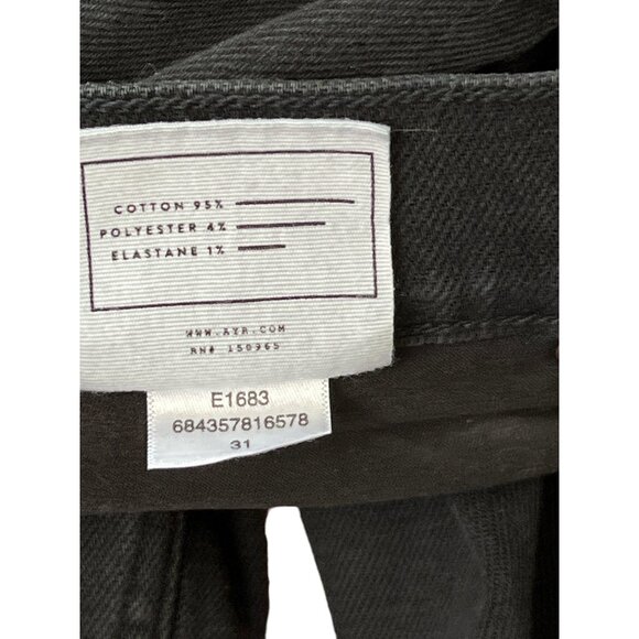 AYR Womens Stretch Black Straight Leg Jeans W31 x 28 - Picture 5 of 6